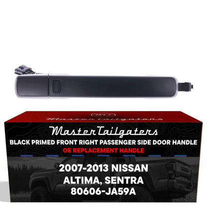 Exterior door handle Black primed front right passenger side for Nissan Altima/Sentra on Tampa Home & Garden Store