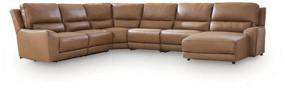 DeepWakes Power Reclining Sectional with Chaise