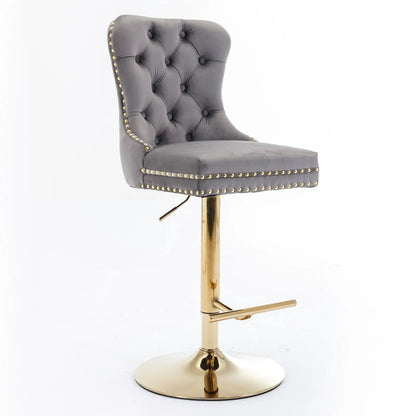 Thick Swivel Barstools with Adjustable Height