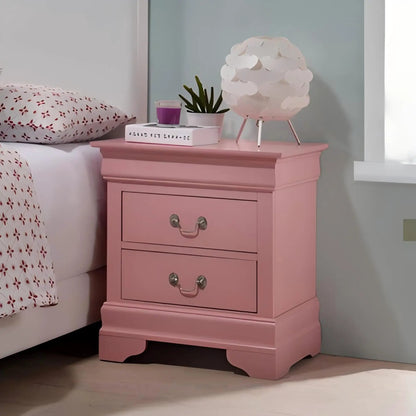 Louis Philippe Nightstand in Wood Veneer