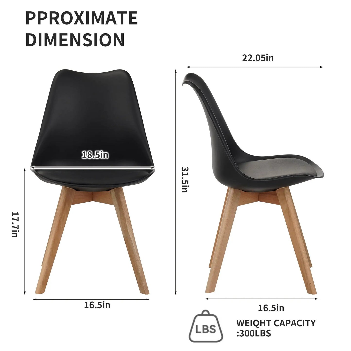 Medieval Dining Chairs Set of Four for Home Use