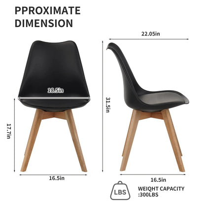 Medieval Dining Chairs Set of Four for Home Use