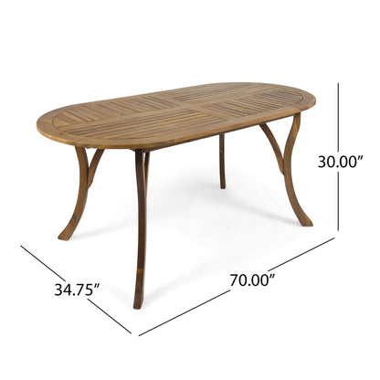 Premium Acacia Wood Outdoor Table For The Patio