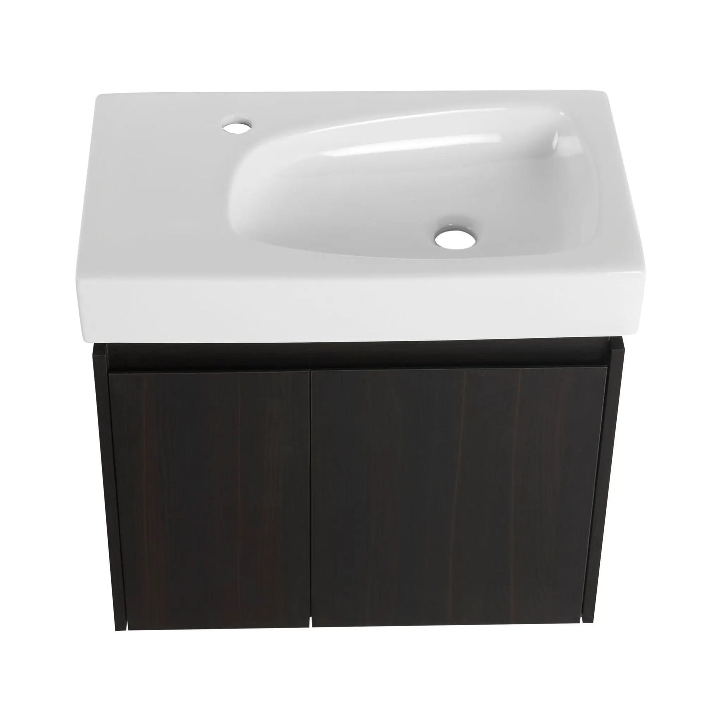Modern Bathroom Vanity with Ceramic Basin Sink