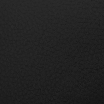 Massage chairs black textured leather upholstery close-up with grain pattern on Tampa Home & Garden Store