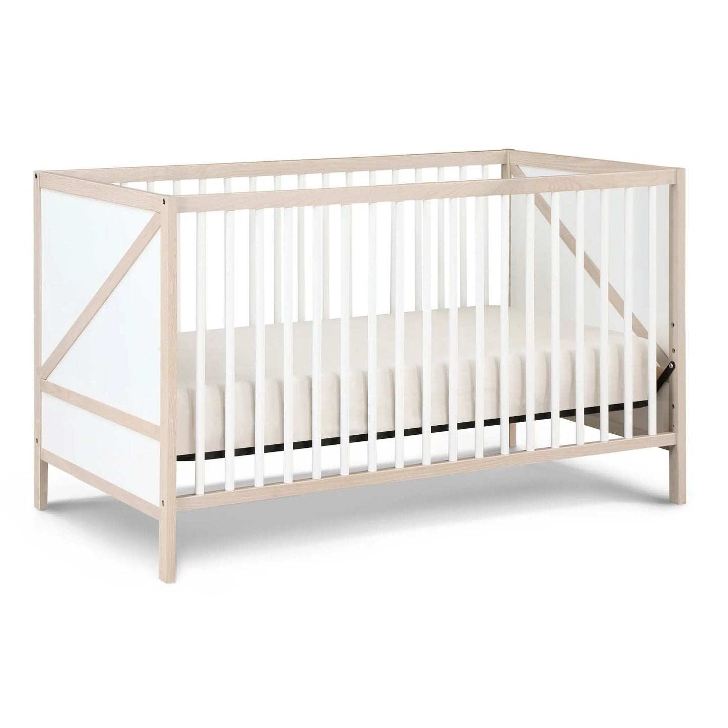 Pixie Zen 3 in 1 Crib Walnut with Z Design