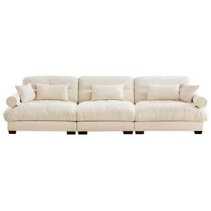 Modern Oversize Sofa With Cloud Like Comfort