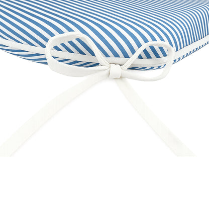 Soft Blue Outdoor Patio Chair Cushions Set of 4