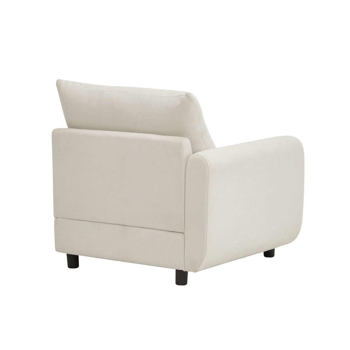 99 in oversize L-shaped modular sectional sofa beige fabric with black legs by HouseOfZazla on Tampa Home & Garden Store