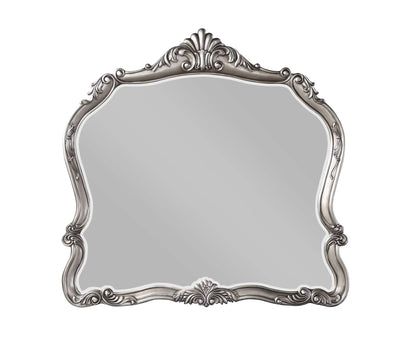 Ariadne Mirror in Antique Silver Finish Deluxe