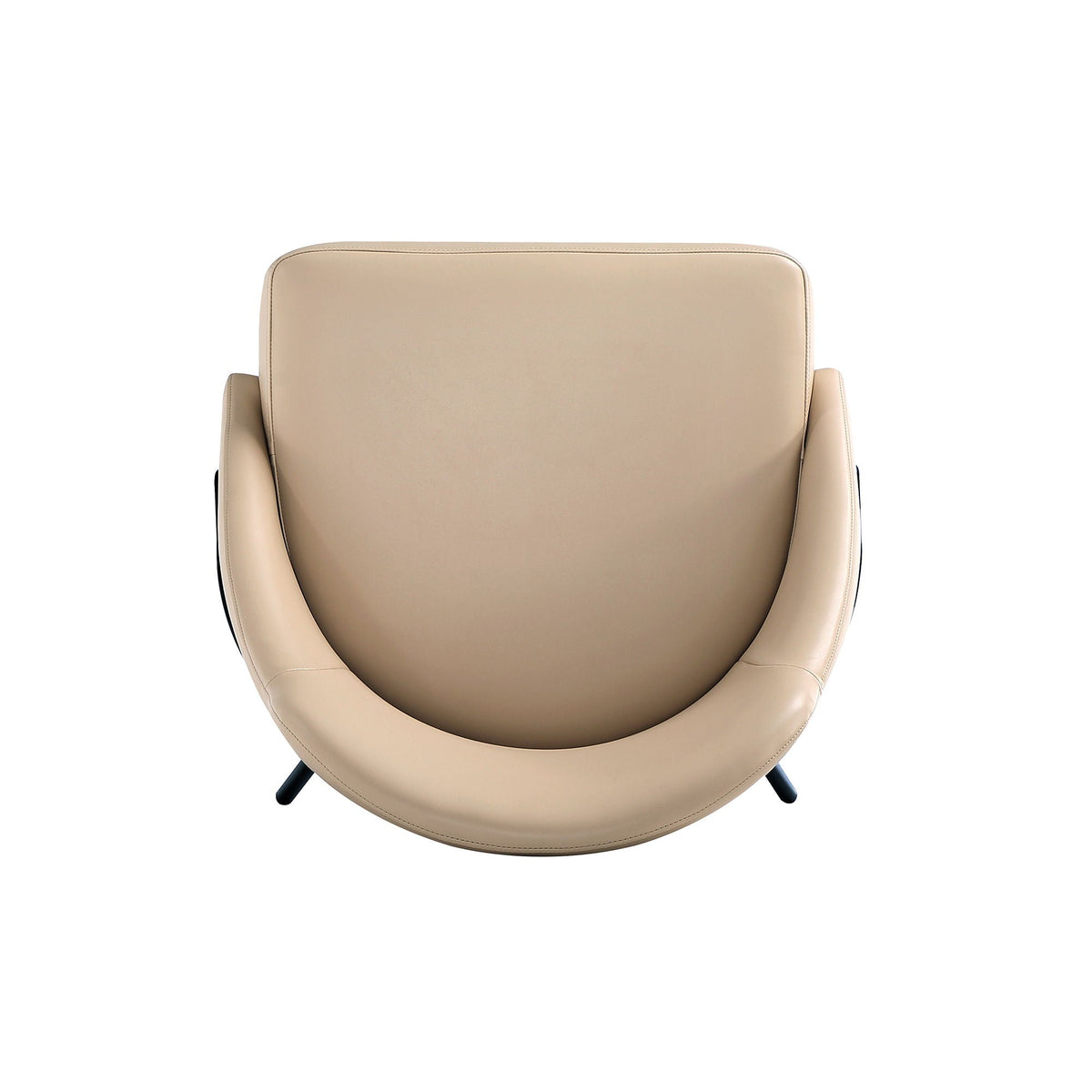 Side dining chair beige vegan upholstery HouseOfZazla high-density foam on Tampa Home & Garden Store