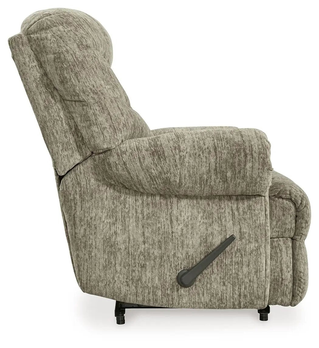 Movie Man Large Wall Recliner in Plush Upholstery