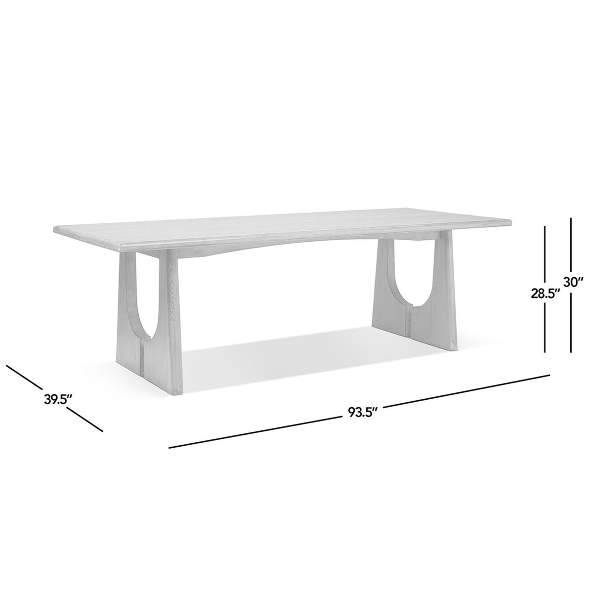 Antique Brown 8 Seater Dining Table reclaimed pine HouseOfZazla 93.5in L x 39.5in W on Tampa Home & Garden Store