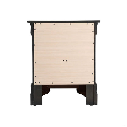 Louis Philippe Nightstand in Wood Veneer