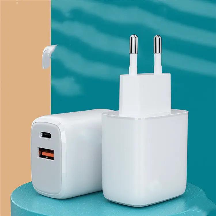 Mobile Phone Charger Fast Charge Adapter white FLIPSTYLEZLLC dual USB ports EU plug on Tampa Home & Garden Store