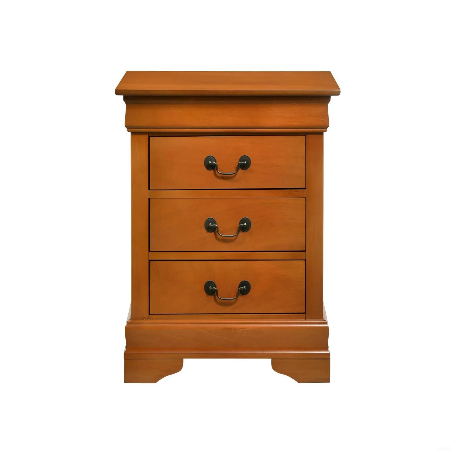 Louis Philippe Nightstand in Wood Veneer