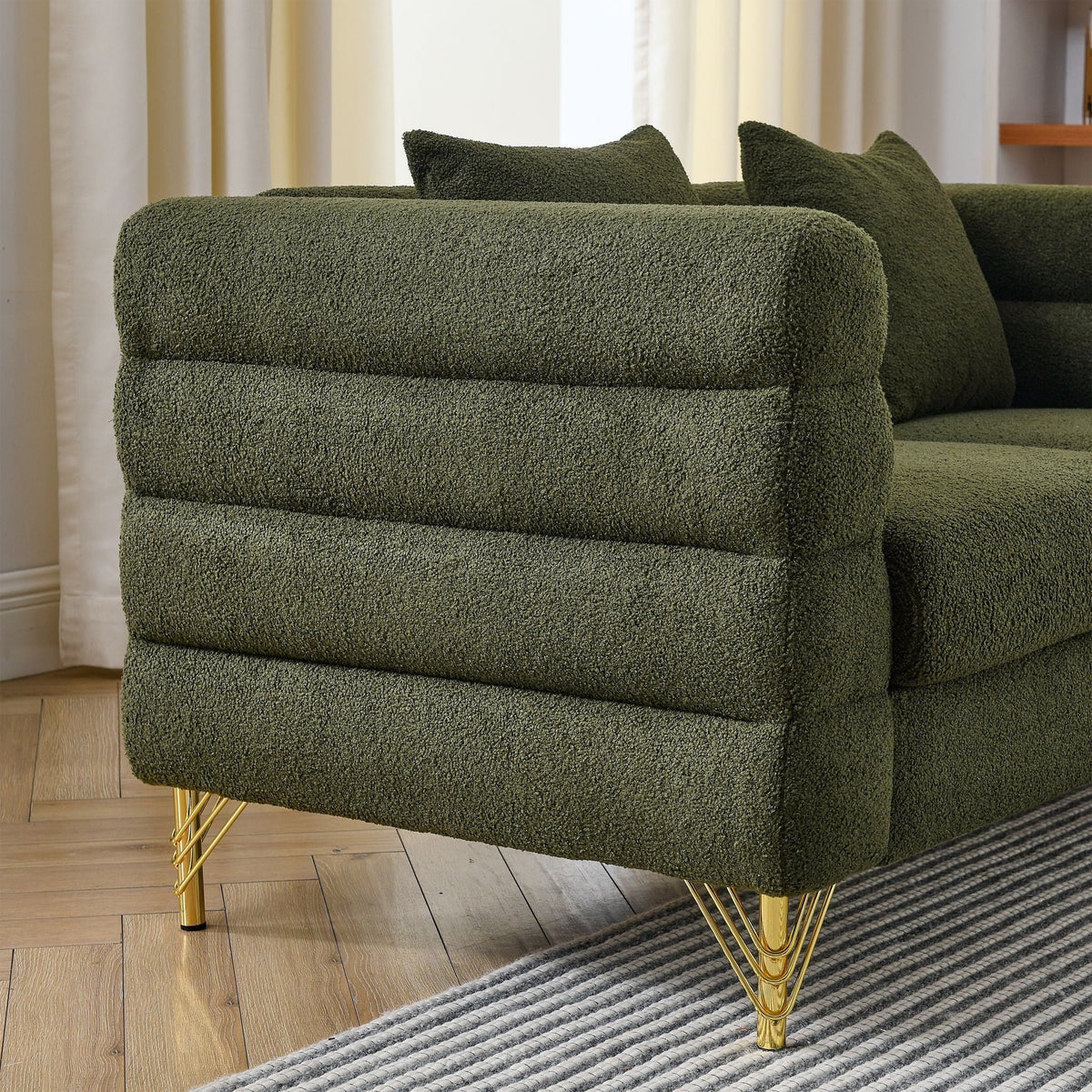 Streamline and Sleek Modern Sectional Sofa