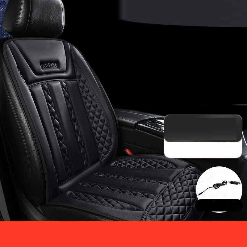 Car heated seat cushion black diamond seat cover with 12V/24V plug VIP Digital Presence on Tampa Home & Garden Store