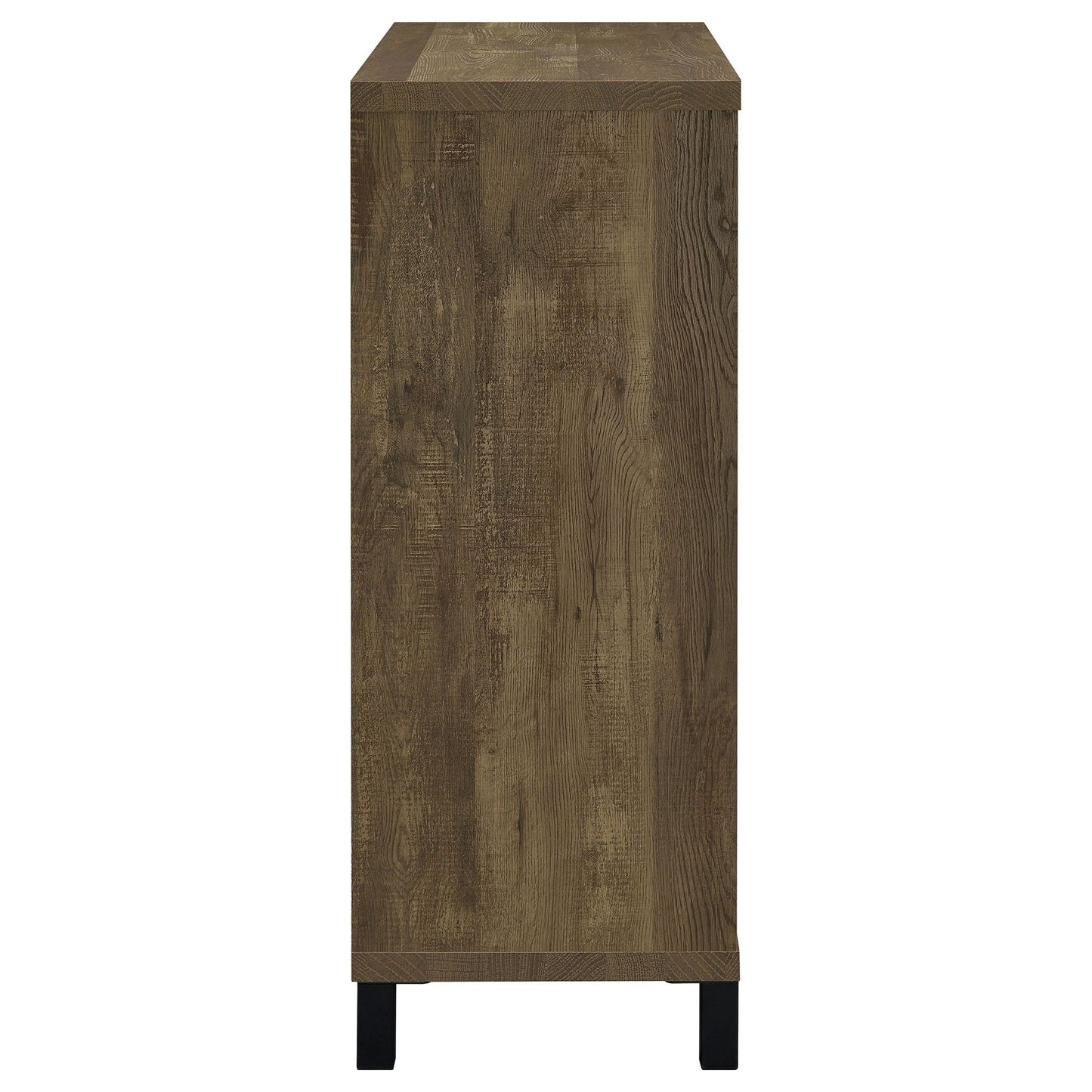Arcata oak sliding door bar cabinet by HouseOfZazla, woodgrain finish on Tampa Home & Garden Store