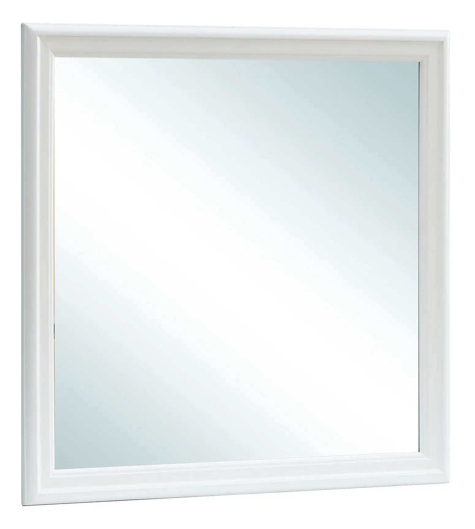 Traditional wall mirror by Unique Piece Furniture in a white frame on Tampa Home & Garden Store