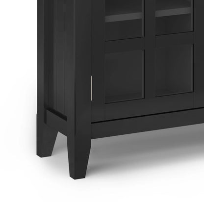 Acadian Handcrafted Entryway Storage Cabinet