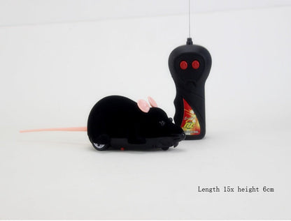 Remote-control black cat toy mouse with pink ears and red-button controller Sell My Stuff on Tampa Home & Garden Store