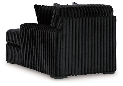 Midnight Madness Sectional and Jumbo Corduroy