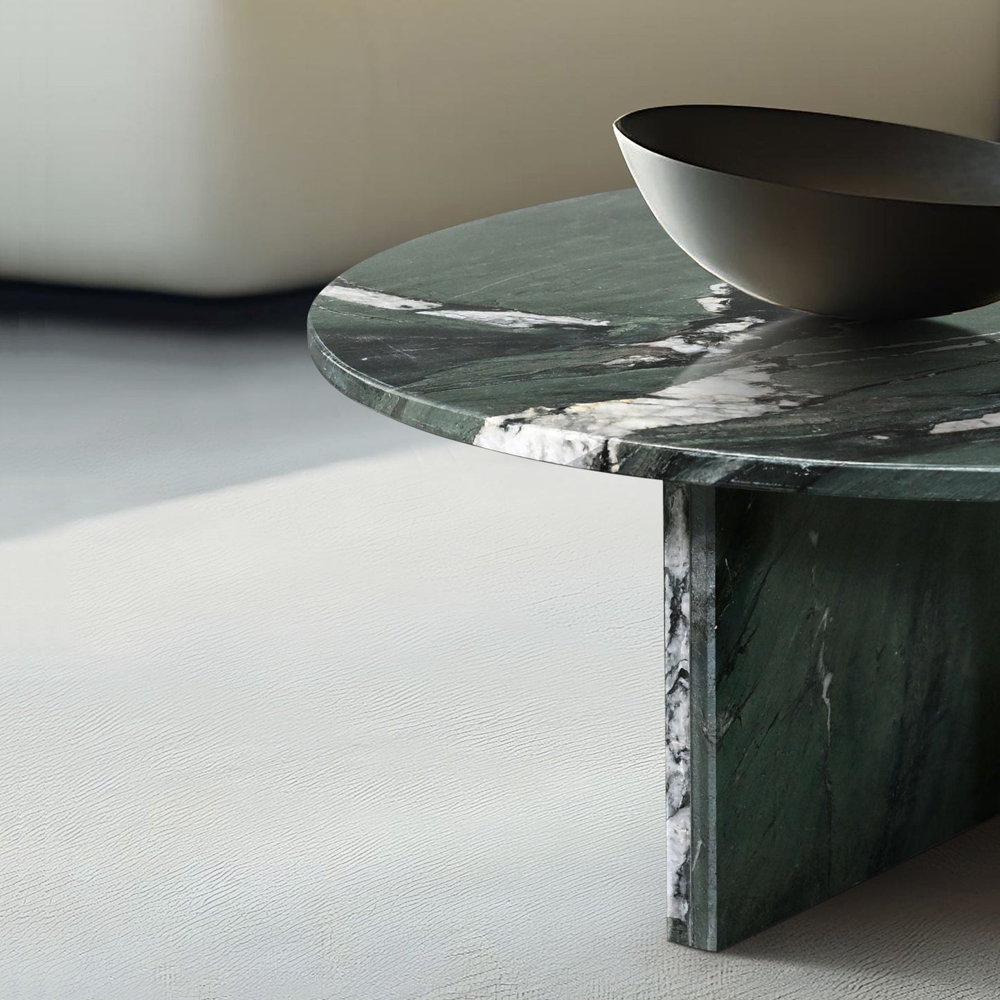 Luxury Marble Coffee Table With Unique Veining