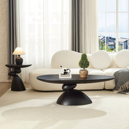 Tibetan Ritual Inspired Lucky Stone Shaped Table
