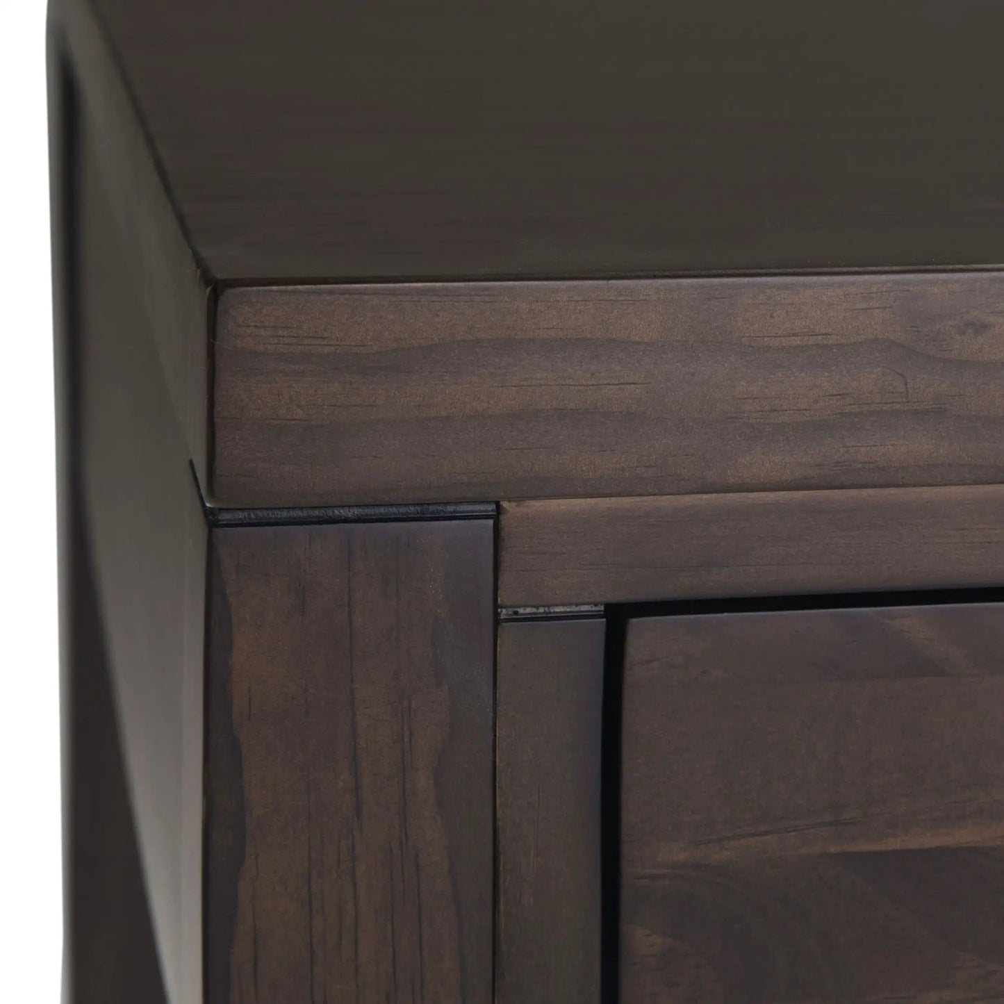 Hollander Handcrafted Desk in dark espresso wood with subtle grain by Unique Piece Furniture on Tampa Home & Garden Store