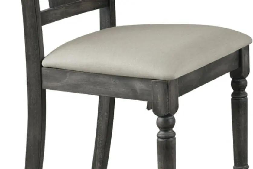 Wallace Side Chair Set Of 2 Tan Weathered Gray