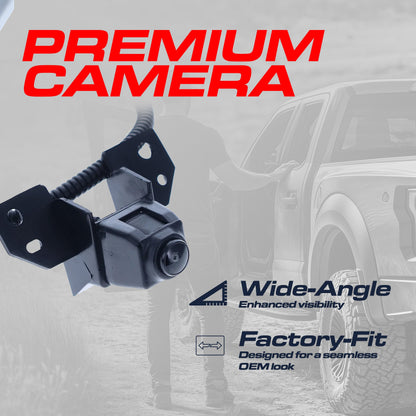 Master Tailgaters backup camera for Chevrolet Camaro 2014-2015 black housing bracket on Tampa Home & Garden Store