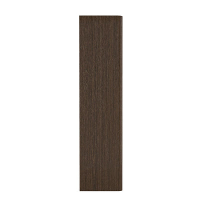 Open Bookcase with Adjustable Shelves dark brown wood finish, 79in, HouseOfZazla on Tampa Home & Garden Store