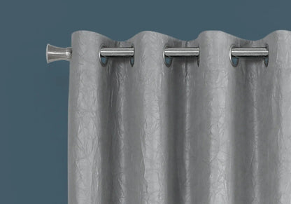 2 Piece Curtain Panel Set Room Darkening Grommet