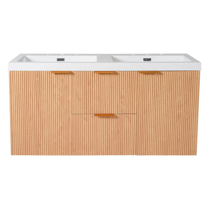 Modern Wall Mounted Vanity and Soft Close Doors