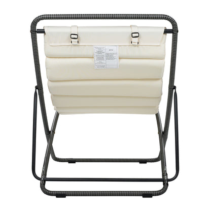 Pair of Outdoor Chairs with Adjustable Backrest