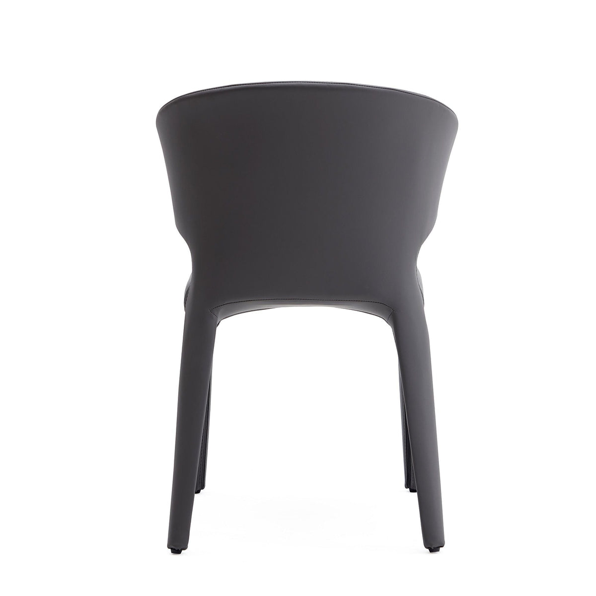 Conrad Dining Chair Set of 2 with Metal Frame in Black by HouseOfZazla on Tampa Home & Garden Store