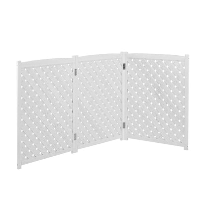 Outdoor 3 Panel Air Conditioner Screen For Patios