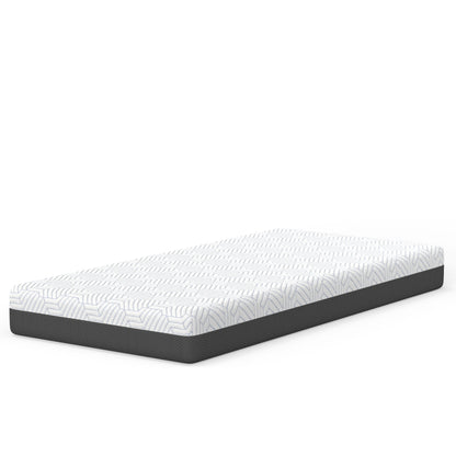 Pur Chill 8in firm hybrid mattress with phasechange cooling fabric; cover with blue chevron on Tampa Home & Garden Store