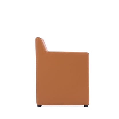 Anna Modern Square Armchair with Foam Cushion