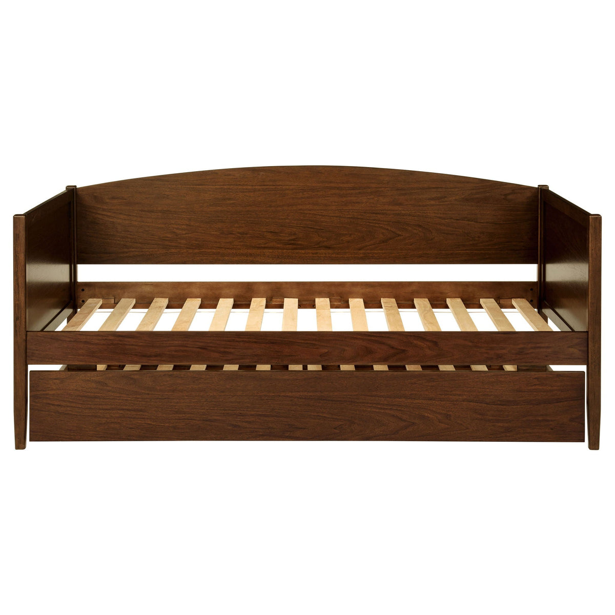 Fallbrook twin daybed with trundle in walnut wood on Tampa Home & Garden Store