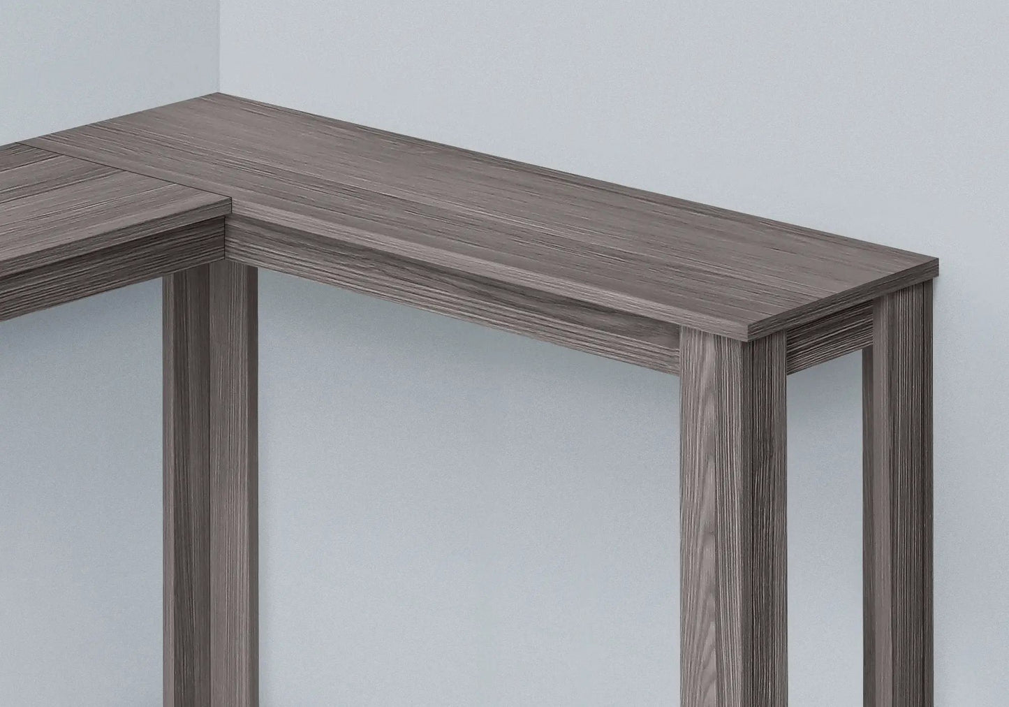 Corner Accent Console Table for Entryway, Modern