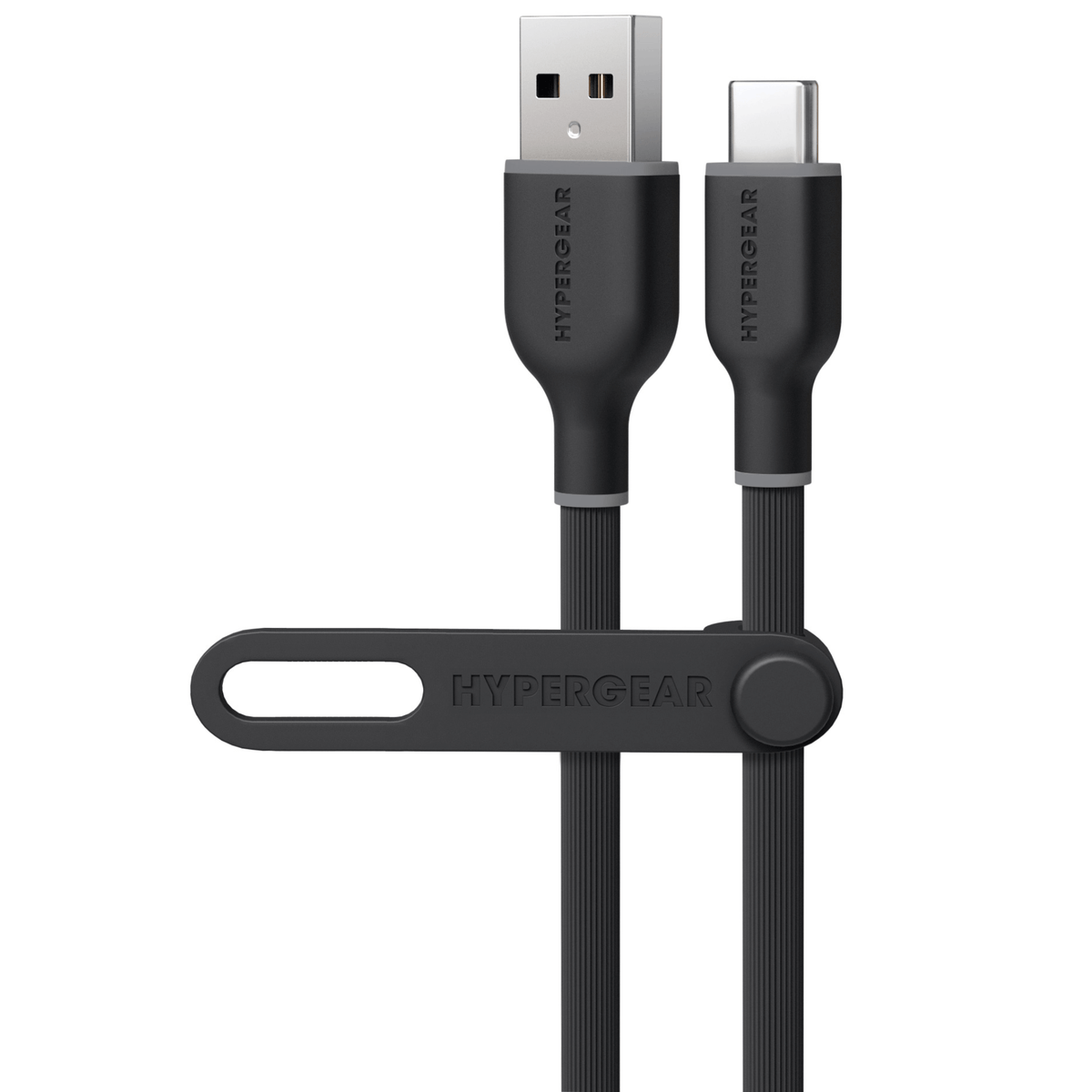 Flexi PRO USB to USB-C Cable 4ft with HyperGear USB-A and USB-C connectors, black on Tampa Home & Garden Store