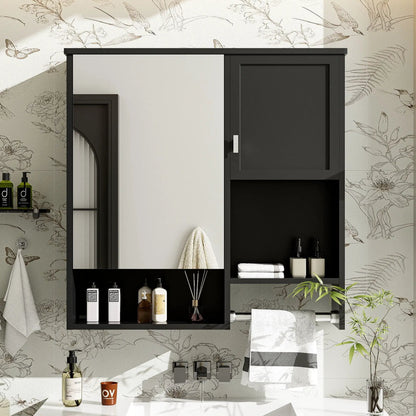 Modern Wall Mounted Bathroom Cabinet With Mirror