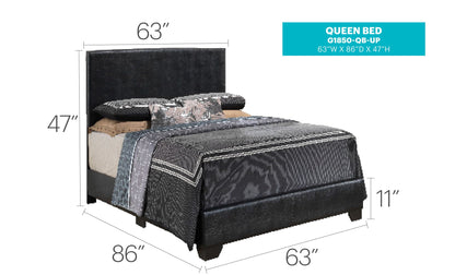 Glory Aaron Queen Platform Bed for a Bedroom