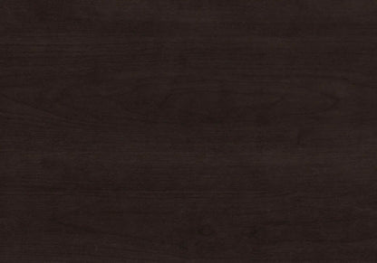 Espresso wood grain table set backdrop for living room display by Unique Piece Furniture on Tampa Home & Garden Store