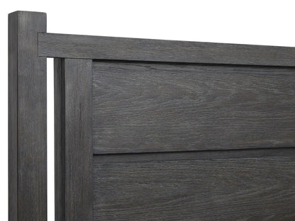 Plum Creek Panel Storage Bed With Rustic Finish