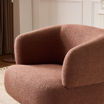 Cozy Cuddle Swivel Chair and Breathable Fabric