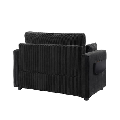 Foldable Sleeper Sofa with USB Ports and Storage