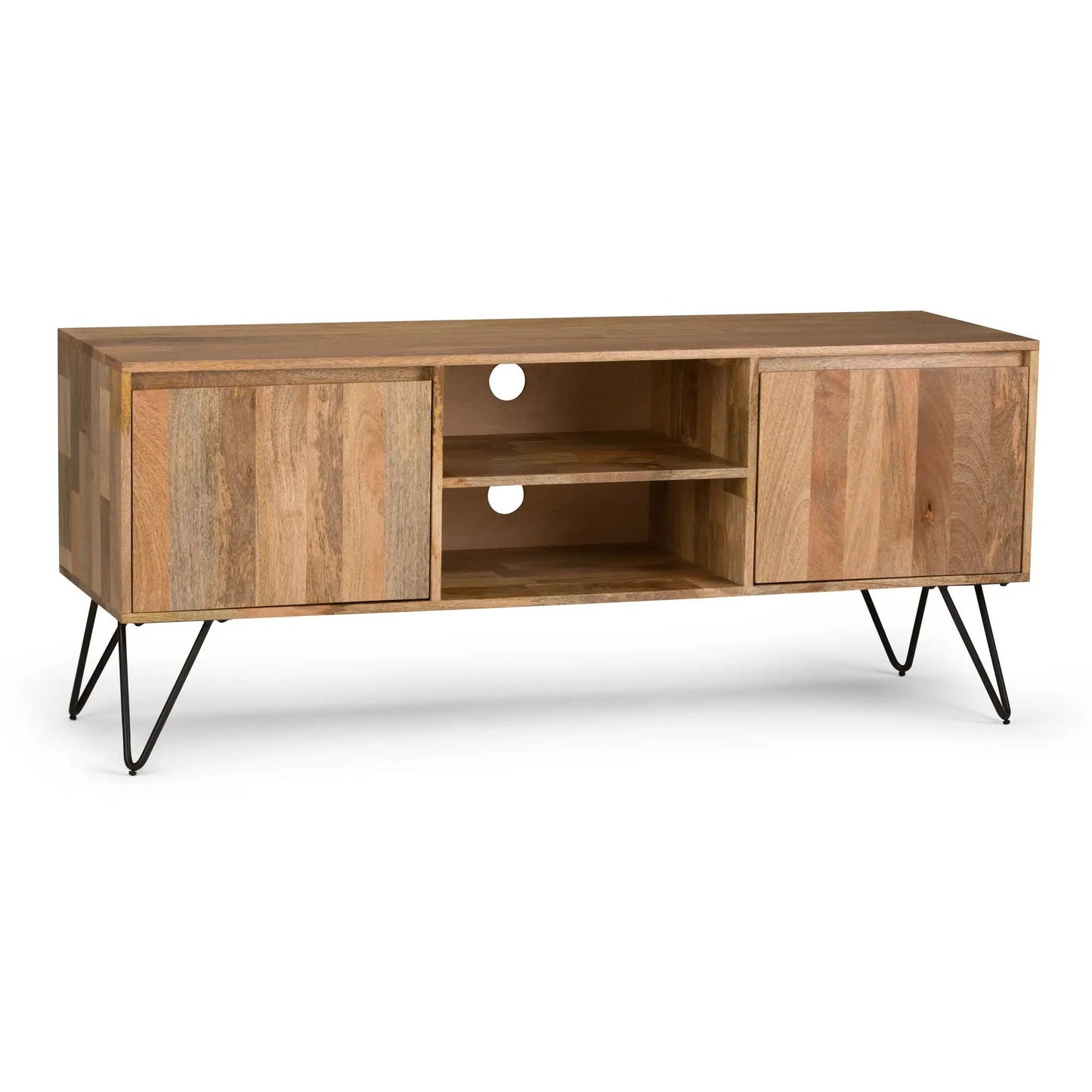 Hunter Handcrafted Solid Mango TV Media Stand